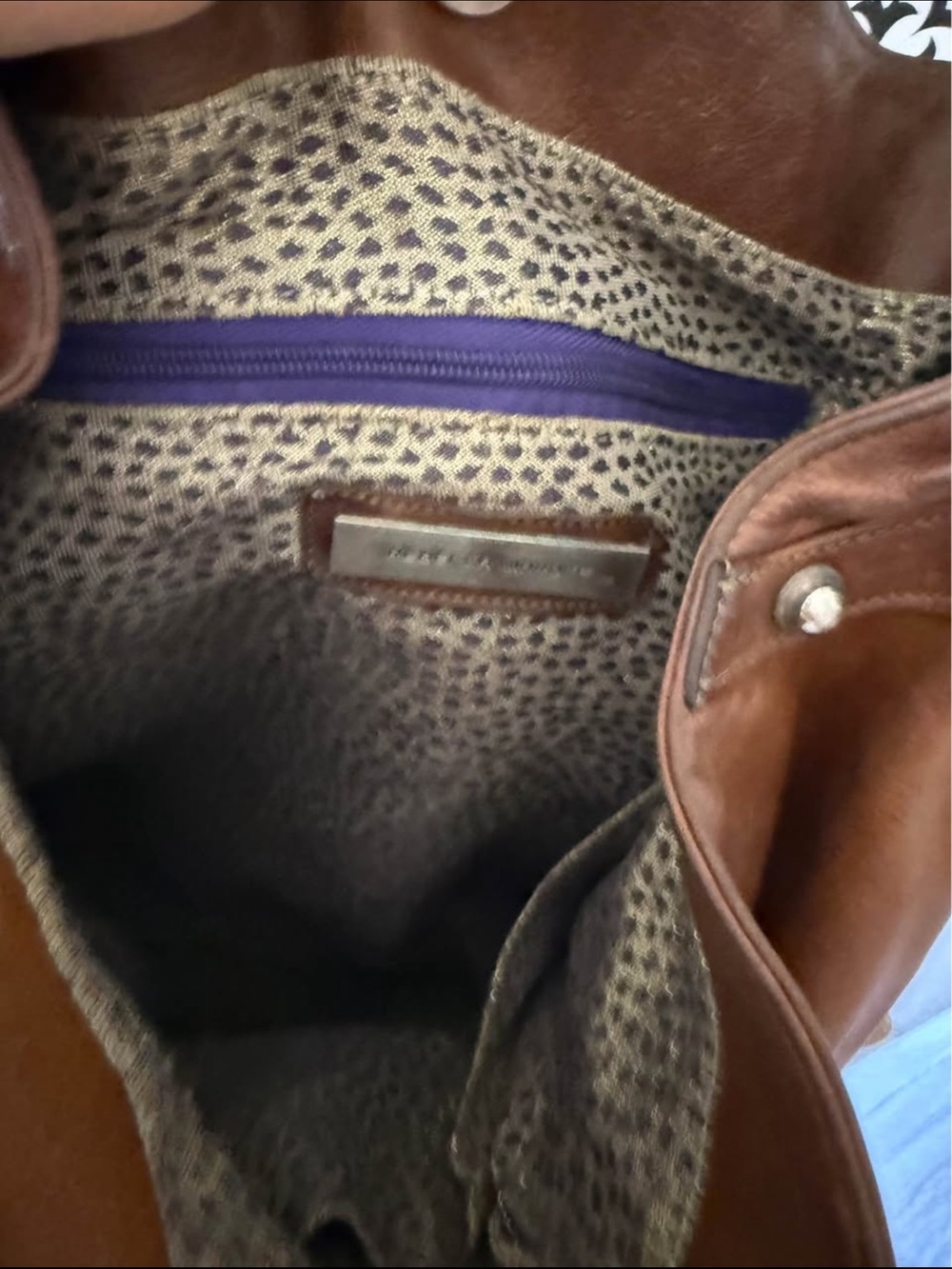 Rebecca Minkoff Brown Leather Hobo Bag - Timeless Everyday Style - Picture 5 of 7